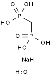 METHYLENEDIPHOSPHONIC ACID  TRISODIUM Structure