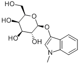 N-METHYL-3-INDOLYL-BETA-D-GALACTOPYRANOSIDE Structure