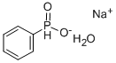 phenylphosphinic acid sodium salt hydrate 구조식 이미지