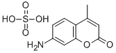 7-AMINO-4-METHYLCOUMARIN HYDROGENSULFATE (SALT) Structure