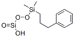 PHENYLPROPYLDIMETHYLSILOXYSILICATE Structure