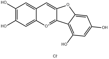 Riccionidin A chloride Structure