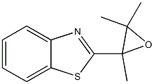 Benzothiazole, 2-(trimethyloxiranyl)-, (-)- (9CI) Structure
