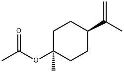 시스-1-메틸-4-(1-메틸비닐)사이클로헥실아세테이트 구조식 이미지