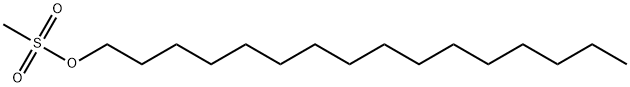 HEXADECYL METHANESULFONATE) Structure