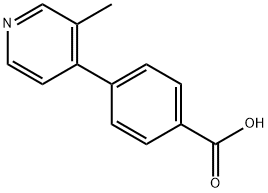 4-(2-(Methoxycarbonyl)pyridin-4-yl)benzaldehyde Structure