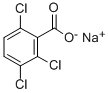 나트륨2,3,6-트리클로로벤조에이트 구조식 이미지