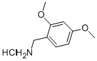 2,4-Dimethoxybenzylamine hydrochloride 구조식 이미지
