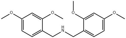 BIS(2,4-DIMETHOXYBENZYL)AMINE Structure