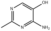 5-Pyrimidinol, 4-amino-2-methyl- (8CI,9CI) 구조식 이미지