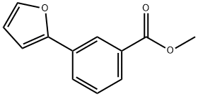 3-FURAN-2-YL-BENZOIC ACID METHYL ESTER Structure