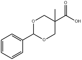 2-PHENYL-5-METHYL-1,3-DIOXANE-5-CARBOXYLIC ACID Structure