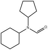 Formamide, N-cyclohexyl-N-cyclopentyl- (9CI) Structure