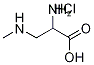 α-Amino-β-methylaminopropionic Acid Hydrochloride Structure