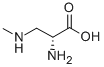 3-(N-Methylamino)-D-alanine Structure