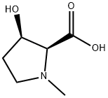 L-프롤린,3-하이드록시-1-메틸-,(3R)-(9CI) 구조식 이미지