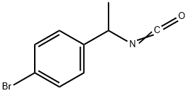 (+/-)-1-(4-BROMOPHENYL)ETHYL ISOCYANATE Structure