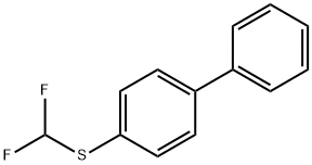 4-(Difluoromethylthio)biphenyl Structure