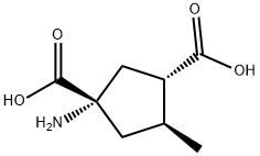 1,3-Cyclopentanedicarboxylicacid,1-amino-4-methyl-,(1S,3S,4S)-(9CI) Structure