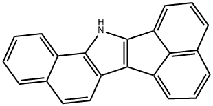 13H-Acenaphtho[1,2-b]benz[g]indole 구조식 이미지