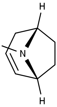 8-Azabicyclo[3.2.1]oct-2-ene,8-methyl-,(1R,5S)-(9CI) Structure