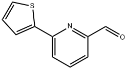 6-(2-THIENYL)-2-PYRIDINECARBOXALDEHYDE Structure