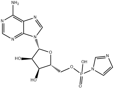 adenosine 5'-phosphoroimidazolide Structure