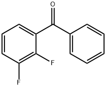 2,3-DIFLUOROBENZOPHENONE 구조식 이미지