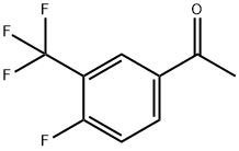 4'-FLUORO-3'-(TRIFLUOROMETHYL)ACETOPHENONE Structure