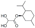 2,2-Dihydroxyacetic acid (R)-(-)-menthyl ester  Structure