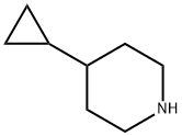 Piperidine, 4-cyclopropyl- (9CI) Structure