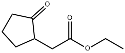 Ethyl 2-oxocyclopentylacetate 구조식 이미지