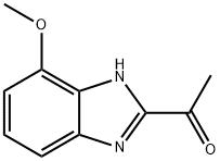 Ethanone, 1-(4-methoxy-1H-benzimidazol-2-yl)- (9CI) Structure