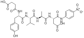 SUC-TYR-VAL-ALA-ASP-PNA Structure