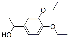Benzenemethanol, 3,4-diethoxy-alpha-methyl- (9CI) Structure