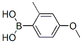 4-메톡시-2-메틸페닐보론산 구조식 이미지