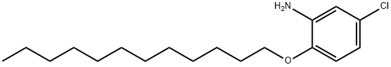 5-CHLORO-2-DODECYLOXY ANILINE Structure