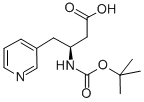 BOC-(S)-3-AMINO-4-(3-PYRIDYL)-BUTYRIC ACID Structure