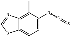 벤조티아졸,5-이소티오시아네이토-4-메틸-(9CI) 구조식 이미지