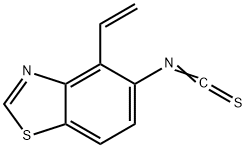 벤조티아졸,4-에테닐-5-이소티오시아나토-(9CI) 구조식 이미지