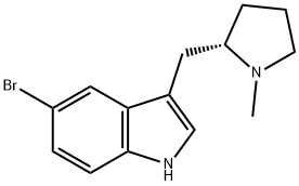 (S)-5-broMo-3-((1-Methylpyrrolidin-2-yl)Methyl)-1H-indole Structure