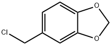 Piperonyl chloride 구조식 이미지