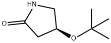 2-Pyrrolidinone,4-(1,1-dimethylethoxy)-,(4S)-(9CI) 구조식 이미지