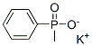 Kaliummethylphenylphosphinat Structure