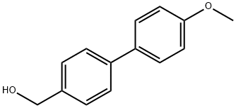 (4'-METHOXYBIPHENYL-4-YL)-메탄올 구조식 이미지