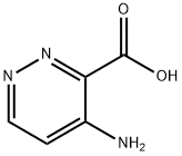4-AMINO-PYRIDAZINE-3-CARBOXYLIC ACID Structure