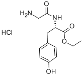 H-GLY-TYR-OET HCL 구조식 이미지