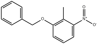 1-бензилокси-2-метил-3-нитробензол структурированное изображение