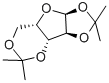 1,2:3,5-Di-O-isopropylidene-alpha-D-xylofuranose 구조식 이미지