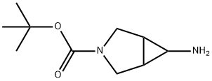 3-Azabicyclo[3.1.0]hexane-3-carboxylicacid,6-amino-,1,1-dimethylethylester 구조식 이미지